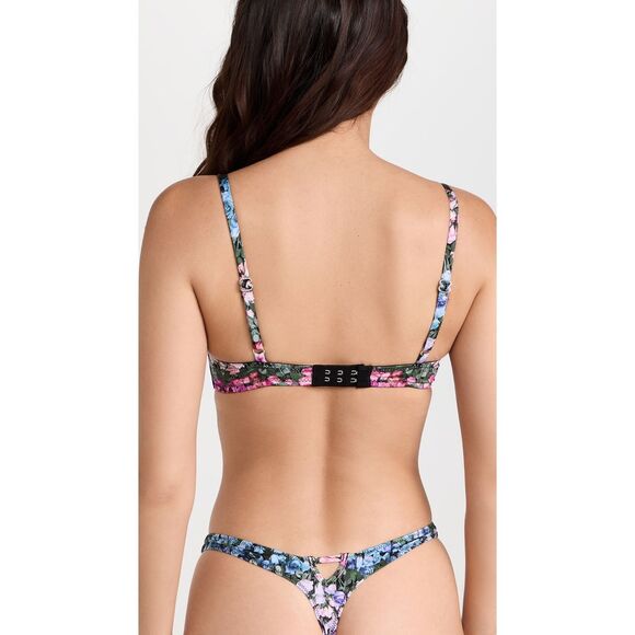 Fleur Du Mal NWT Rose Printed High Leg underware Size 4(Large) - Picture 3 of 5